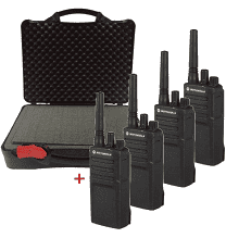 PACK: 4 x Motorola XT420 com mala de transporte